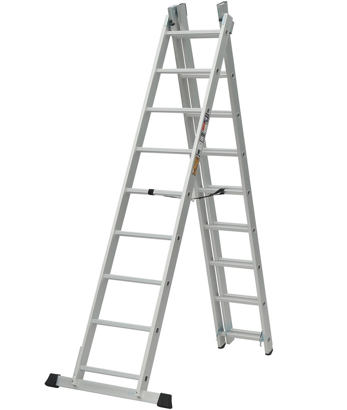 نردبان 7.5 متری 3 تیکه اکسلنت