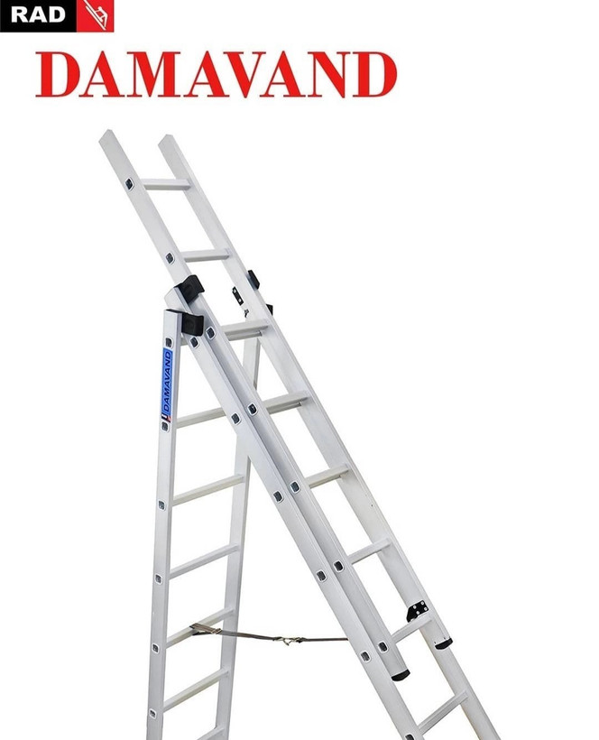 نردبان 7.5 متری 3 تیکه دماوند